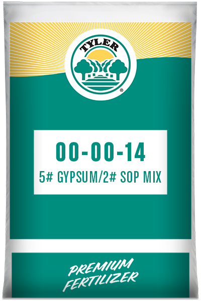 00-00-14 5# Gypsum/2# sop mix